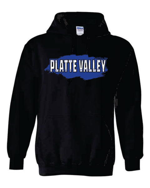 Platte Valley Paint Splatter Black Apparel