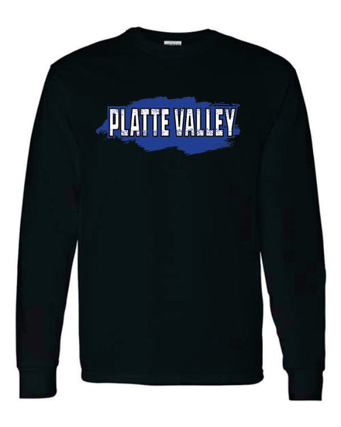 Platte Valley Paint Splatter Black Apparel