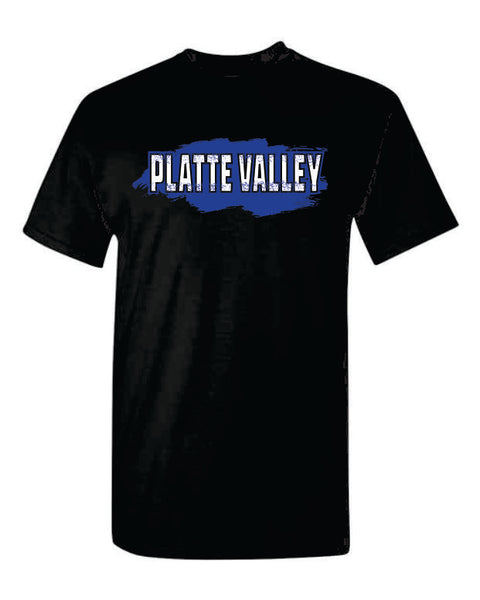 Platte Valley Paint Splatter Black Apparel